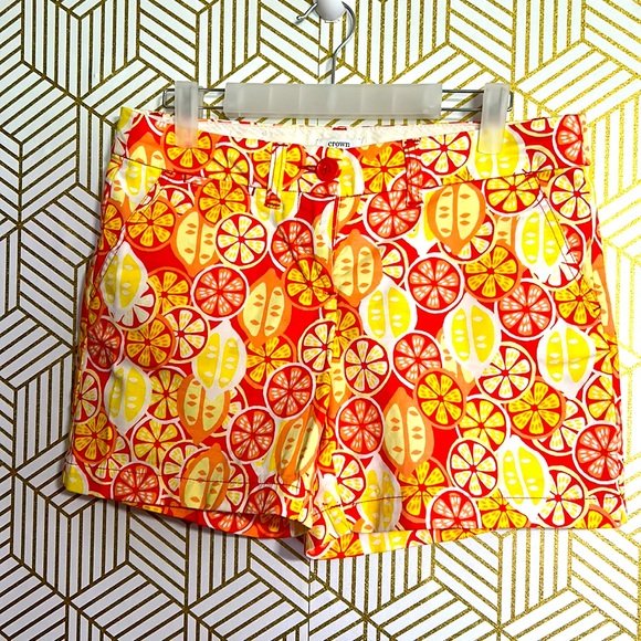 crown & ivy Shorts New Crown Ivy Lemon Shorts Size 2 Poshmark